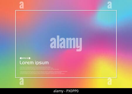 Zusammenfassung von flüssigen Farben Tapeten. Helle Überlappung von präsentieren. illustration Vector EPS 10. Stock Vektor