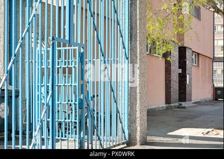 Wien, Gemeindebau des "Roten Wien" - Wien, Rat Tenement Blocks, "Rote Wien". Karl Marx-Hof, Heiligenstädter Straße 82 - 92, Karl Ehn 1927-1930, Sc Stockfoto