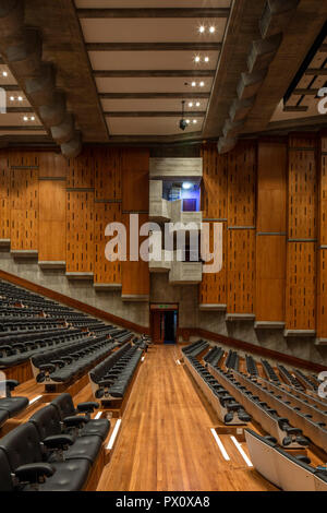 Die wiederhergestellten Purcell Room in der Queen Elizabeth Hall, Southbank Centre, London, Großbritannien. Stockfoto