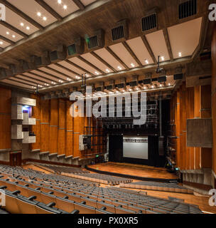 Die wiederhergestellten Purcell Room in der Queen Elizabeth Hall, Southbank Centre, London, Großbritannien. Stockfoto