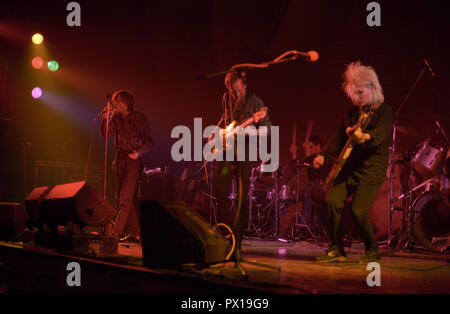 Der Rückgang bei den Woughton Center, Milton Keynes, den 6. Oktober 1984. Stockfoto