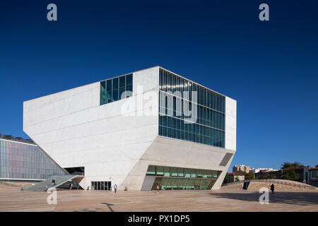 Casa da Música in Porto, Portugal - von Rem Koolhaas Stockfoto