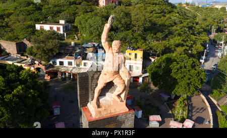 Monumento al Pipila, Statue von al Pipila, Guanajuato, Mexiko Stockfoto