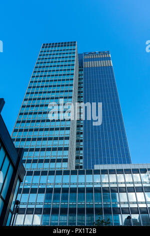 Das CIS-Gebäude. Gordon Tait und G. S. Hay, 1962. Ehemaliger Hauptsitz der Cooperative Insurance Society, Manchester, England, Großbritannien Stockfoto