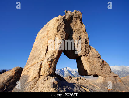 Mount Whitney, der östlichen Sierra Nevada, Kalifornien, USA. Stockfoto