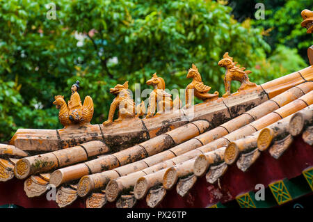 Sik Sik Yuen Wong Tai Sin Tempel, Kowloon, Hong Kong, China. Stockfoto