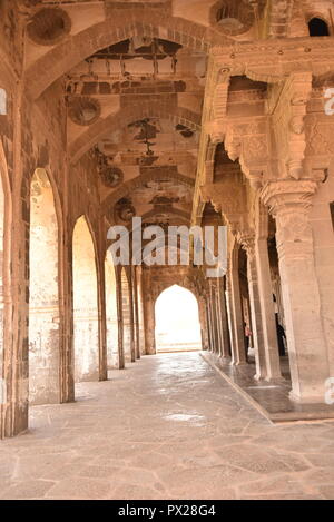 Ibrahim Rauza Grab, Bijapur, Karnataka, Indien Stockfoto