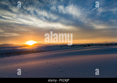 White Sands, New Mexico, USA Stockfoto