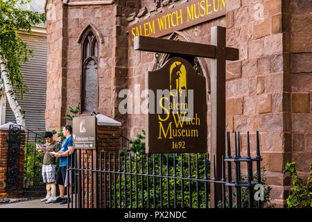 Salem Witch Museum Salem, Massachusetts, USA Stockfoto