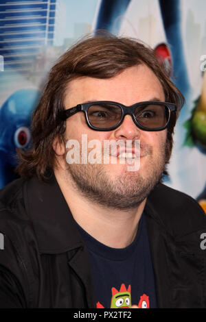 Jack Black 03/22/09 'Monsters vs. Aliens 'Premiere @ Gibson Amphitheatre, Universal City Foto von Megumi Torii/HNW/PictureLux März 22, 2009 Datei Referenz # 33686 473 HNWPLX Stockfoto
