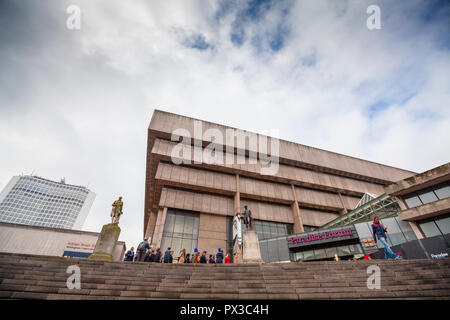 Die alte Birmingham Central Library Kurz vor Abriss 2016, Birmingham, England Stockfoto