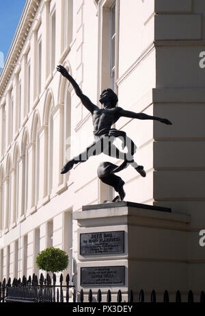 Jeté Tanz Statue, London Stockfoto