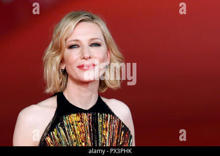 Rom, Italien. Okt 2018 19. Cate Blanchett Rom, 19. Oktober 2018. Rom Film Fest 2018 Foto Credit: Insidefoto insidefoto Srl/Alamy leben Nachrichten Stockfoto