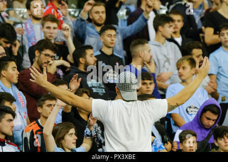 Vigo, Spanien. 20 Okt, 2018. La Liga Match zwischen Real Club Celta de Vigo und Deportivo Alaves in Balaidos Stadium; Vigo, Endstand 0-1. Credit: Brais Seara/Alamy leben Nachrichten Stockfoto