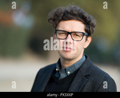 Dresden, Deutschland. Okt, 2018 18. 18. Oktober 2018, Deutschland, Dresden: Schauspieler Christian. (Schauspieler Friedel: "Künstler haben auch ihre Gesichter vom 20.10. 2018) Credit: Monika Skolimowska/dpa-Zentralbild/dpa/Alamy leben Nachrichten Stockfoto