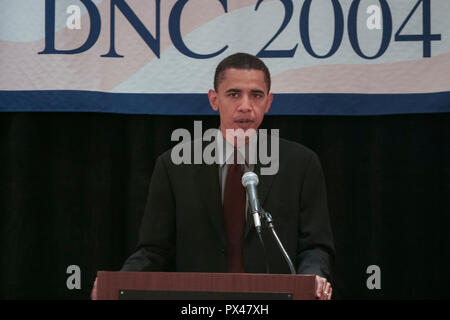 2004 Democratic National Convention in Boston, Fleet Center Stockfoto