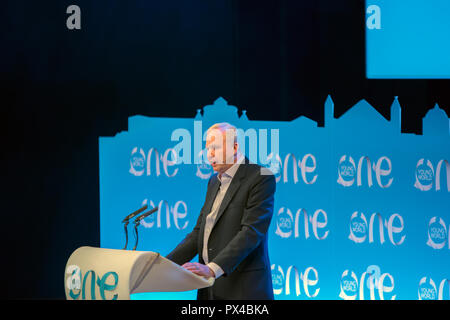 CEO Bob Dudley auf der einen Jungen Welt Gipfel in Den Haag City die Niederlande 2018 Stockfoto