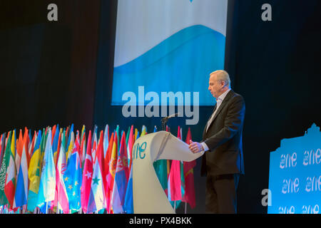 CEO Bob Dudley auf der einen Jungen Welt Gipfel in Den Haag City die Niederlande 2018 Stockfoto