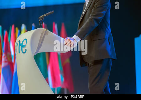 CEO Bob Dudley auf der einen Jungen Welt Gipfel in Den Haag City die Niederlande 2018 Stockfoto