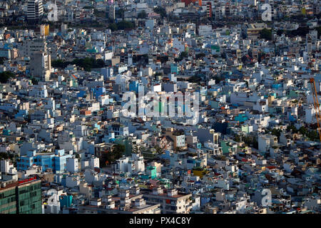 Stadtbild von Ho Chin Minh Skyline. Ho Chi Minh City. Vietnam. Stockfoto