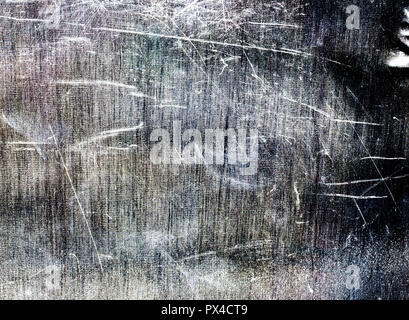 Abgenutzte Edelstahl oder Metall Textur Hintergrund für die Industrie Konzept Stockfoto