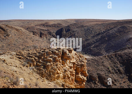 Landschaft am OliveTrail, Naukluft Gebirge, Namib-Naukluft Park, Namibia, Afrika/Namib-Naukluft-Nationalpark Stockfoto