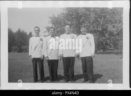 Jahrgang, authentische Archivierung Foto, 1958. () Stockfoto