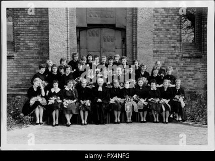 Jahrgang, authentische Archivierung Foto, 1958. () Stockfoto