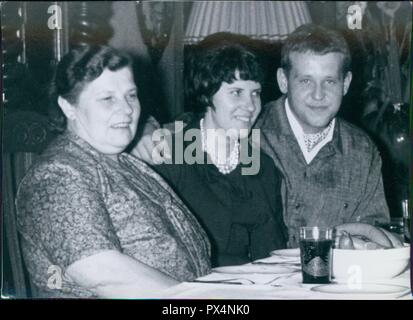 Jahrgang, authentische Archivierung Foto, 1965. () Stockfoto