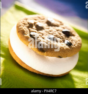 Fat Cream Sandwich cookie Stockfoto