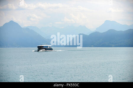 Kreuzfahrt auf dem Lake Luzern, Schweiz Stockfoto