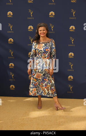 70Th Primetime Emmy Awards in Los Angeles, USA Mit: Tracey Ullman Wo: Los Angeles, Kalifornien, Vereinigte Staaten, wenn: 17 Sep 2018 Credit: FayesVision/WENN.com Stockfoto