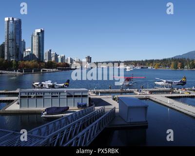 Vancouver Hafen & Wasserflugzeuge, Brian Martin RMSF, große Dateigröße Stockfoto