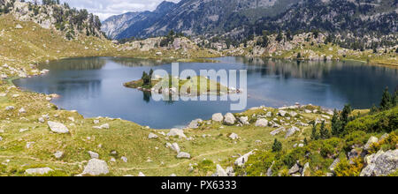 See Cabidornats im Nationalpark Aiguestortes, katalanischen Pyrenäen Stockfoto