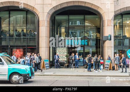 Eine typische Ansicht in London Stockfoto