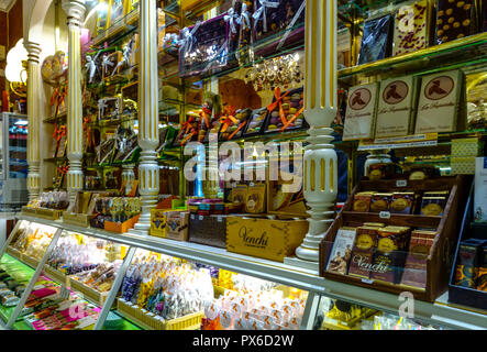 La Pajarita Bomboneria, Interieur, Palma de Mallorca, Spanien Stockfoto