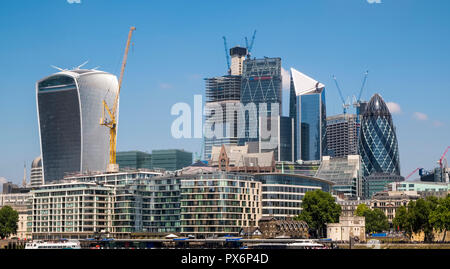 Skyline von London, London, England, Großbritannien Stockfoto