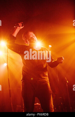 The Twilight Sad am Unabhängigen in San Francisco, CA am Oktober 14, 2018 live. Stockfoto