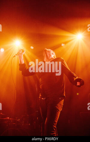 The Twilight Sad am Unabhängigen in San Francisco, CA am Oktober 14, 2018 live. Stockfoto