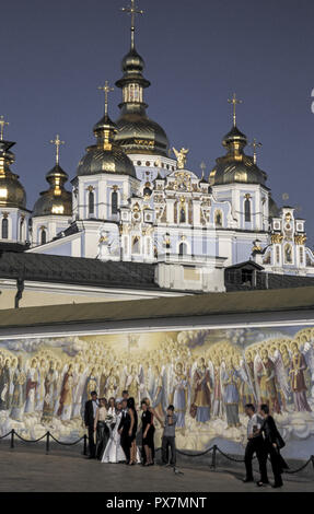 Kiew, Michael Kloster, Ukraine, Michails Kloster Stockfoto