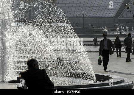 Kiew, unabhängig Square (Majdan), Ukraine, Majdan Nezaleznosti Stockfoto