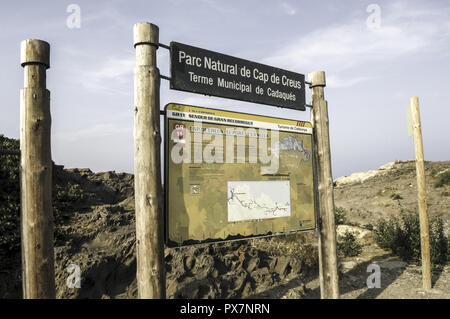 Parc Natural de Cap de Creus, Gerona, Costa Brava, Spanien, Catalania, Cadaques Stockfoto