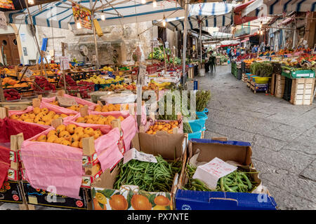 Capo produzieren Markt, Palermo, Sizilien Stockfoto