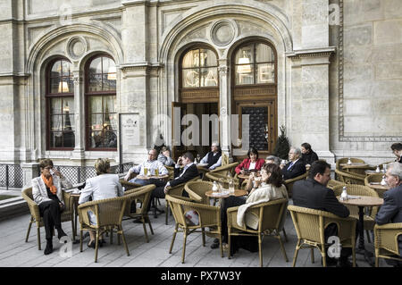 Staatsoper Cafe, Österreich, Wien Stockfoto