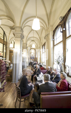 Staatsoper Cafe, Österreich, Wien Stockfoto