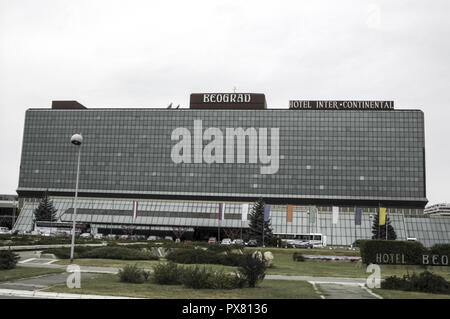 Hotel Intercontinental, Beograd, Belgrad, Serbien-Montenegro Stockfoto