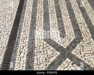 Dekoriert ebnet, ablassen, Portugal, Madeira, Funchal Stockfoto