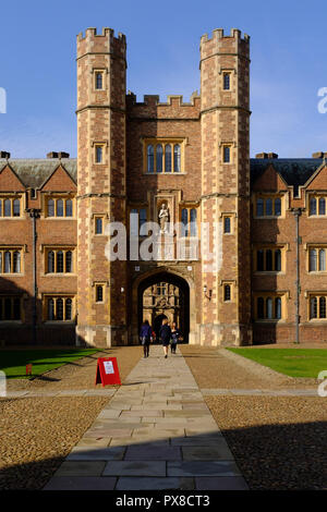 Zweiten Court am St John's College, Cambridge, Großbritannien Stockfoto