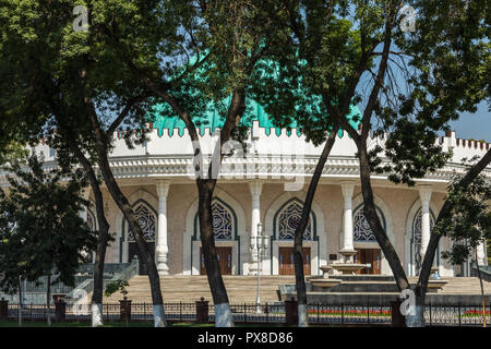 Taschkent, Usbekistan - 23. AUGUST 2018: Staatliches Museum für timurid Museum in Taschkent. Stockfoto