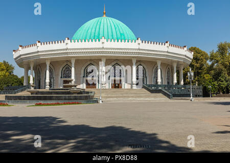 Taschkent, Usbekistan - 23. AUGUST 2018: Staatliches Museum für timurid Museum in Taschkent. Stockfoto